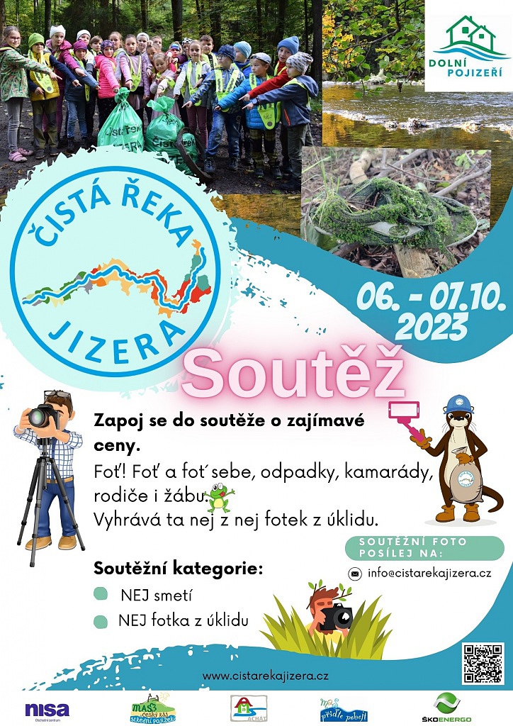 Čistá řeka Jizera 2023