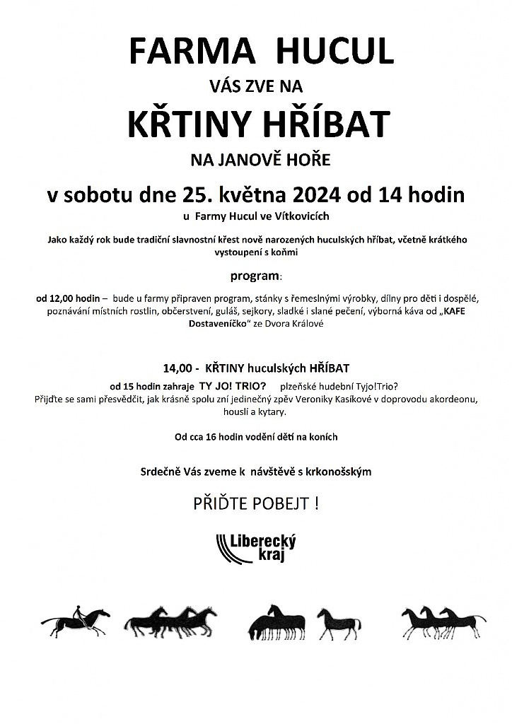 KŘTINY HŘÍBAT 2024