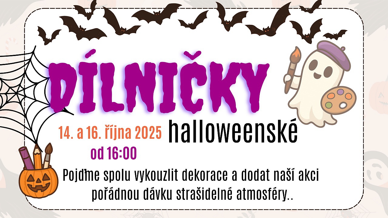Halloweenské dílničky