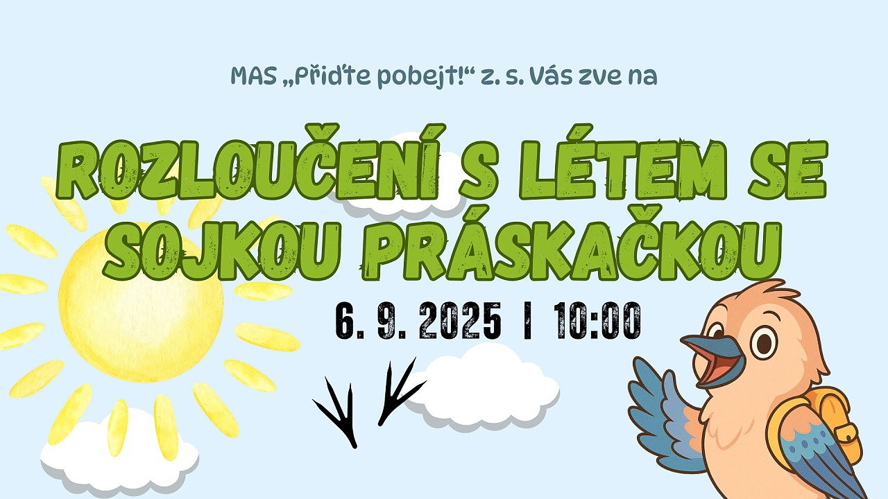 Rozloučení s létem se sojkou Práskačkou